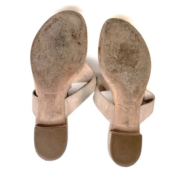 MIU MIU designer leather stones faux diamonds sandals - Picture 10 of 10